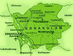 Ernakulam map - Kerala Travels