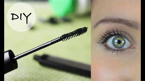 DIY homemade natural Mascara step by step