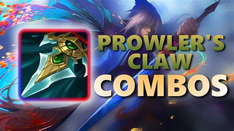 8 PROWLER'S CLAW Talon COMBOS You NEED to CLIMB in Season 11 || League of Legends | Guide ...