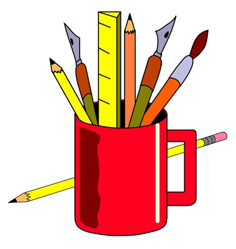 School supplies clip art cliparts and others inspiration - WikiClipArt