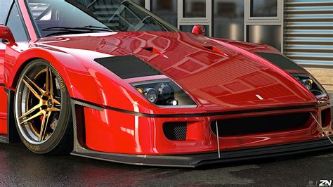 These Custom Ferrari F40 Body Kits Would Have Made Enzo Very Unhappy - autoevolution