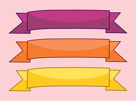 Cartoon Ribbon Banner - ClipArt Best