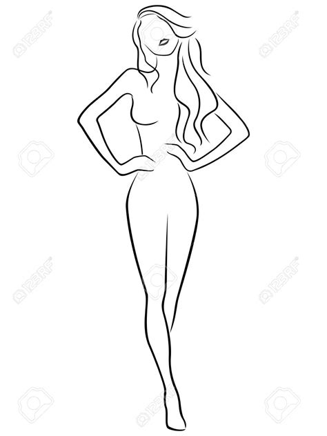 Person Drawing Outline at GetDrawings | Free download