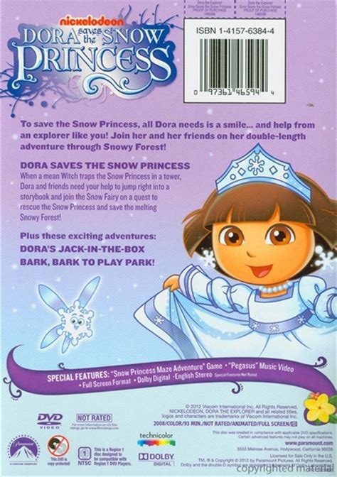 Dora The Explorer: Dora Saves The Snow Princess (DVD 2008) | DVD Empire