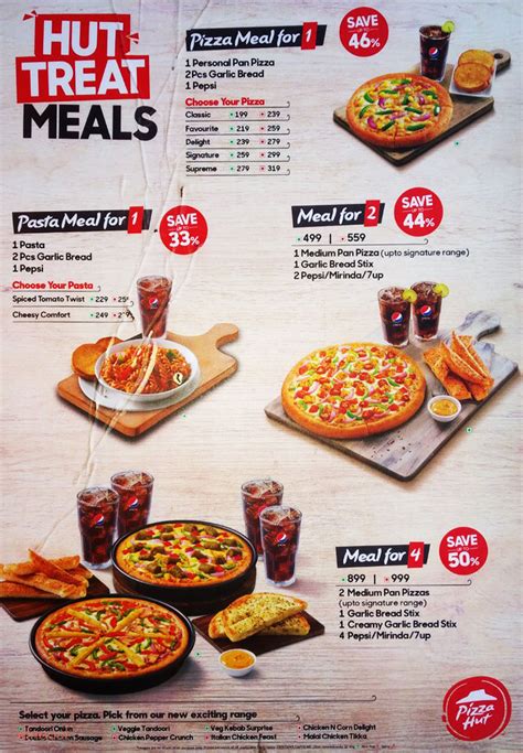 Menu of Pizza Hut, Jayanagar, Bangalore | Dineout