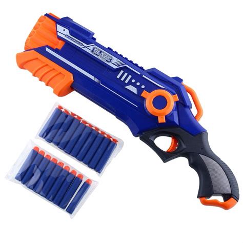 Pistol Nerf Gun Plastic Toy Gun Sniper Rifle Orbeez Arme Nerf Blaster With 12 Darts Kids Toys ...