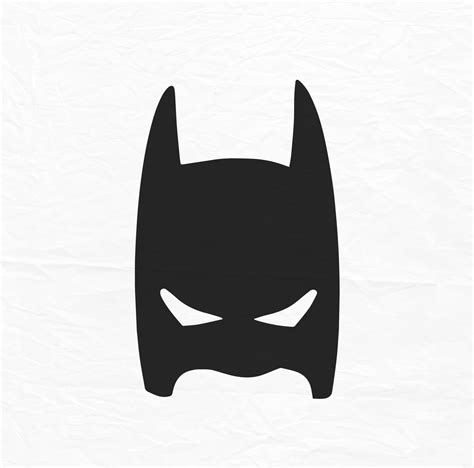 Batman Mask SVG Batman mask Superhero SVG and DXF Cut Files | Etsy