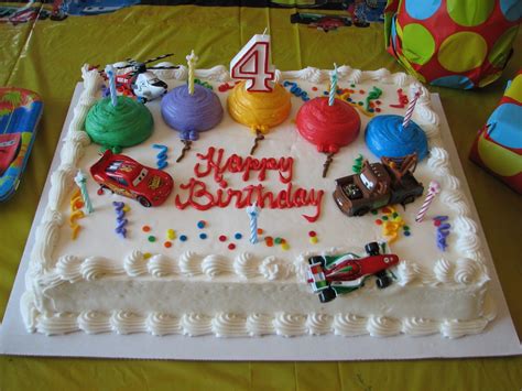 Cars themed Costco sheet cake | Costco cake, Birthday sheet cakes, Happy birthday cakes