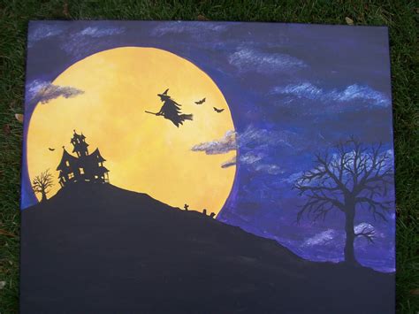 Sometimes Creative: Halloween Painting