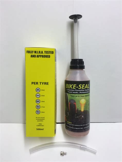 Bike-Seal Tyre Sealant (Motorbikes) - Puncture Prevention System: Buy Online in Peru at desertcart