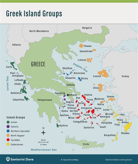 MAPS of GREECE - Cities, Greek Islands, Ancient Greece | Greece map, Greek islands, Greece