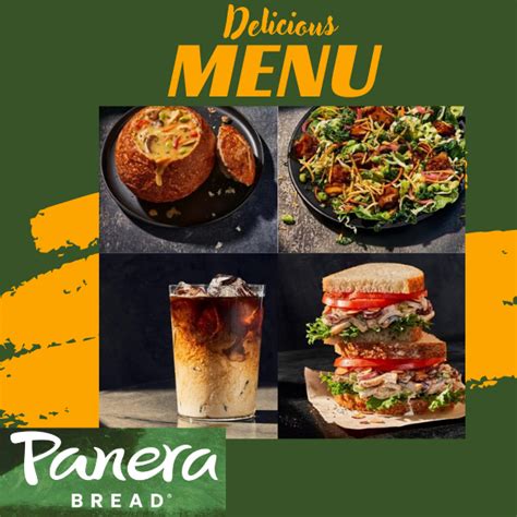 Panera Bread Menu With Prices