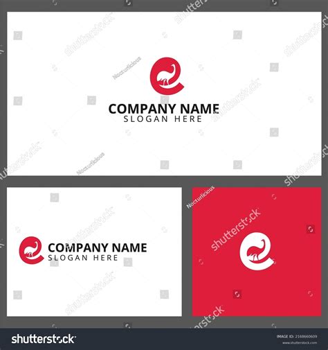 Emu Abstract Vector Logo Template Sign Stock Vector (Royalty Free) 2168660609 | Shutterstock