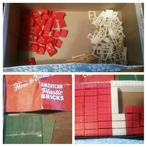 Classic 1953 Vintage Toy Elgo American Plastic Bricks