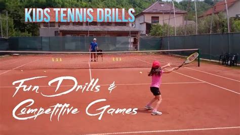 Best Tennis Drills for Kids | WebTennis24