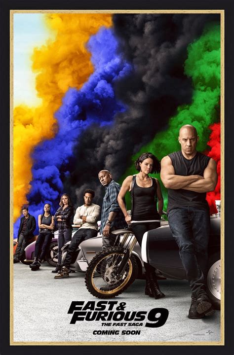 Fast and Furious 9 - 2020 - Original Movie Poster - Art of the Movies