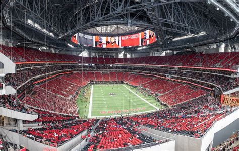 Mercedes-Benz Stadium - Atlanta Falcons | Atlanta falcons stadium ...