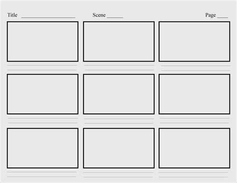 Storyboard Video Vorlage Erstaunlich Blank Storyboard For Those Who ...