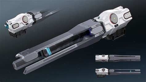 ArtStation - Lurge Railgun, Konstantin Biryukov | Starship concept, Star wars concept art ...