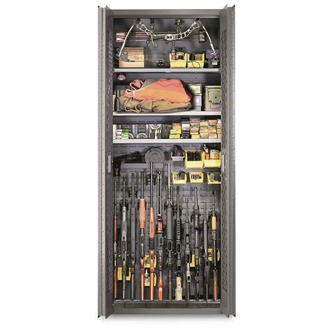 SecureIt Tactical Model 84: 12 Gun Storage Cabinet - 690349, Gun Cabinets & Racks at Sportsman's ...