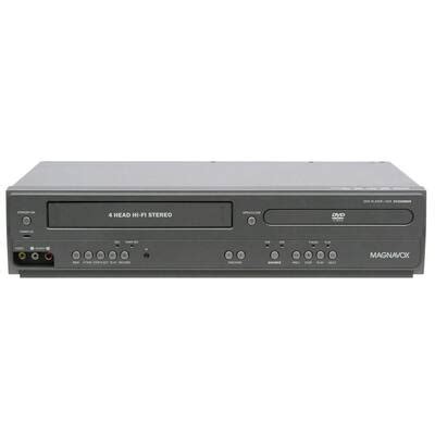 Magnavox Dual DVD/VHS Player-DISCONTINUED-DV225MG9 - The Home Depot