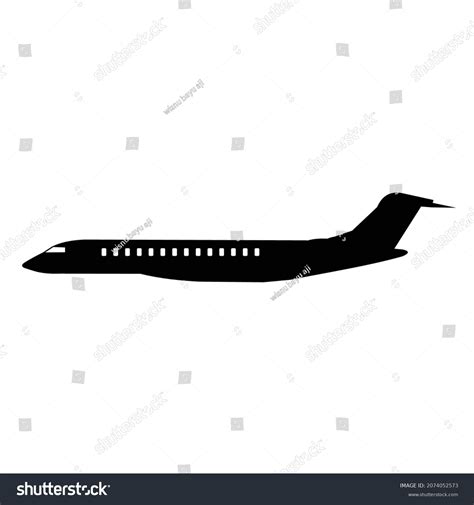 1,925 Airplane Silhouette Side View Images, Stock Photos & Vectors | Shutterstock