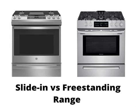 Slide-in Vs Freestanding Range - 5 Real Differences 2023