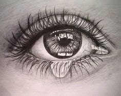 Crying eye drawing