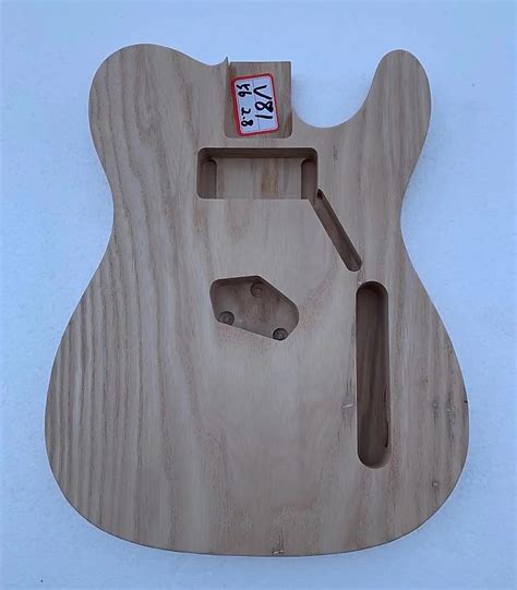 Telecaster Tele Style Ash Wood Guitar Body | Reverb