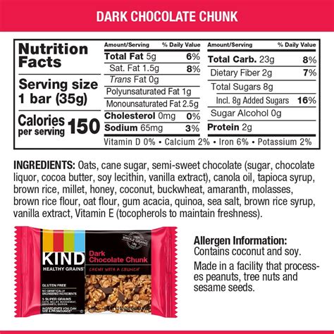 34 Dark Chocolate Bar Nutrition Label - Labels Design Ideas 2020