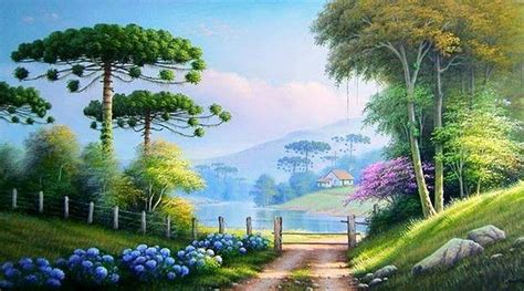 Beautiful nature, flowers, beauty, art, nature, paintings, HD wallpaper | Peakpx