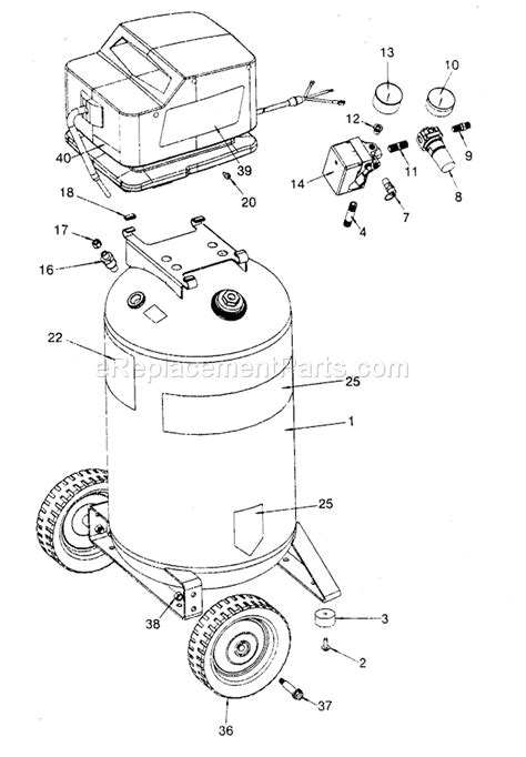 Parts Diagram For Craftsman Air Compressor | Reviewmotors.co