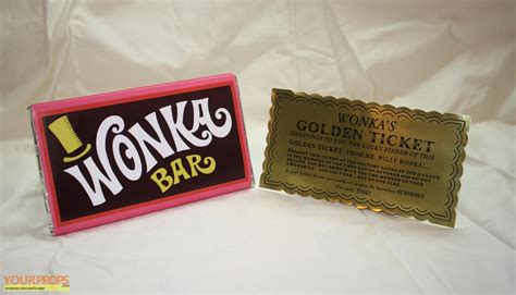 Wonka Bar Golden Ticket