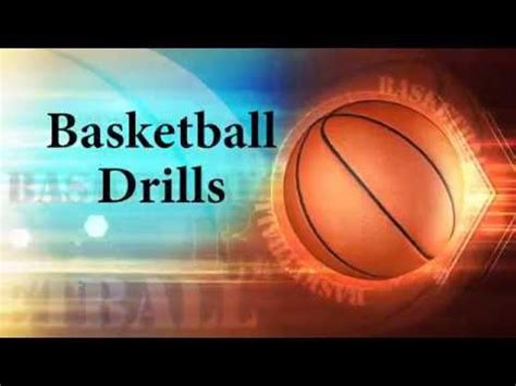 Basketball Bounce Pass Drills