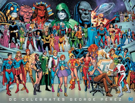 DC Celebrating George Perez for all of June | DC