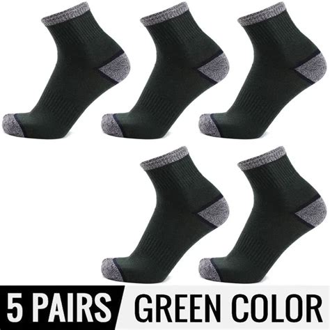 5 Pairs Winter Men's Cotton Thermal Socks