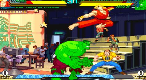 Marvel Super Heroes vs. Street Fighter, Arcade | The King of Grabs