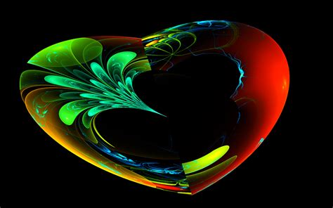 My heart fractal by luisbc on DeviantArt