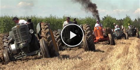 Old tractors plowing – My Blog