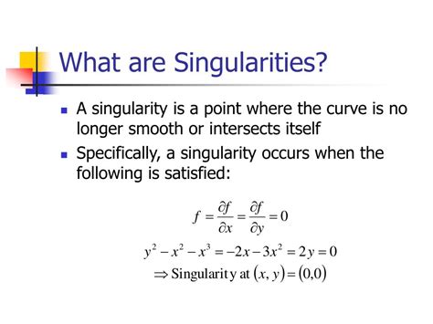 PPT - Resolving Singularities PowerPoint Presentation, free download - ID:2957085