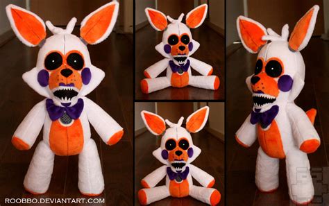 FNAF Sister Location - Funtime Lolbit - Plush by roobbo on DeviantArt