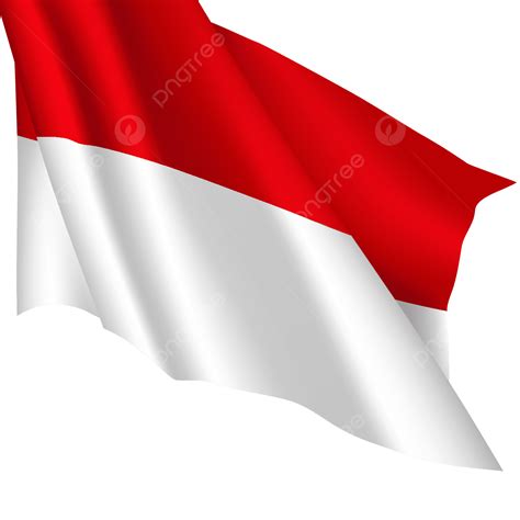 Bendera Indonesia Merah Putih Berkibar Vector, Bendera, Indonesia, Berkibar PNG and Vector with ...