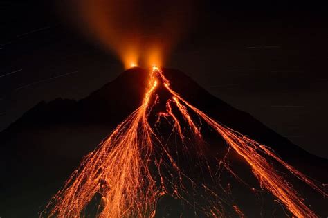 Costa Rica History: Arenal Volcano Lava Flows