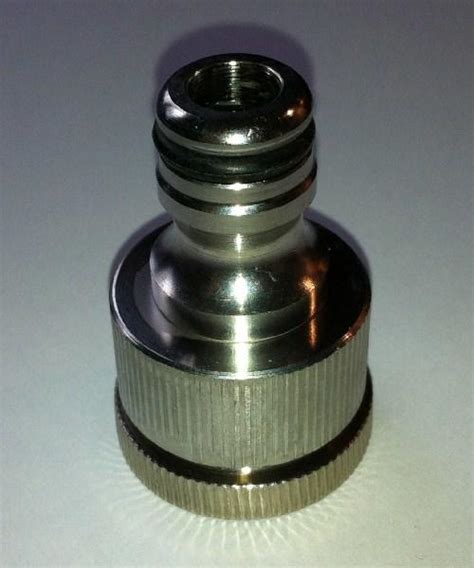 Stainless Steel Hose Connector by Ingarden