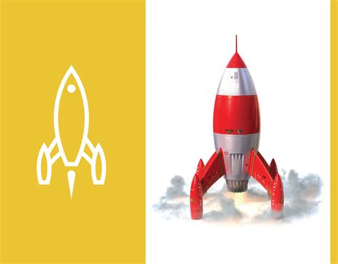 Brand Identity Design / Modern Logo / Rocket Ship Logo on Behance