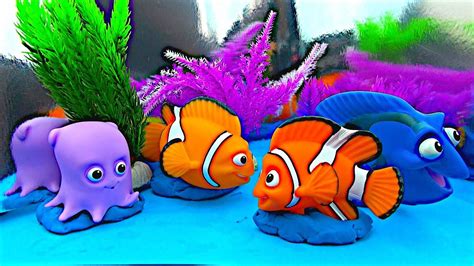 Finding Nemo Bath Squirters Surprises Nemo Marlin Dory Pearl Gill ...