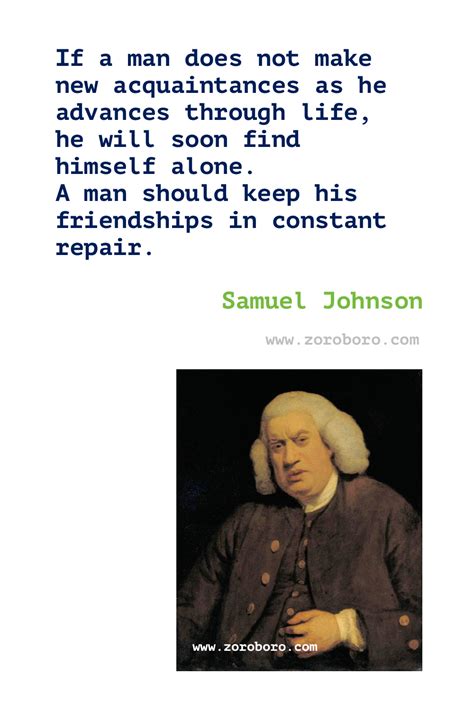 Samuel Johnson Quotes. Samuel Johnson on Patriotism, Writing, Love & Friendship. Samuel Johnson ...