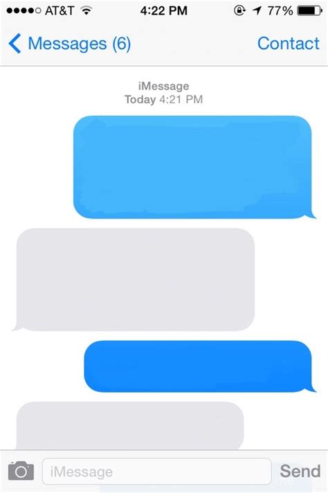 Blank Text Conversation Message Blank Template - Imgflip