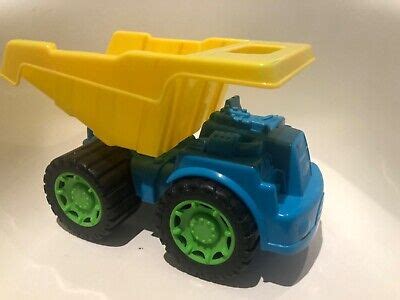 Blue and Yellow Toy Dump Truck | eBay