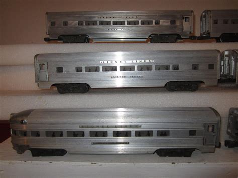 6 ORIGINAL 1950'S LIONEL TRAINS 2543 2532 2531 2533 ALUMINUM PASSENGER CAR EX | #1797127465